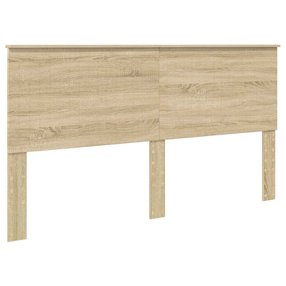 Letto con Contenitore con testiera Rovere Sonoma 180 x 200 cm | homemem39