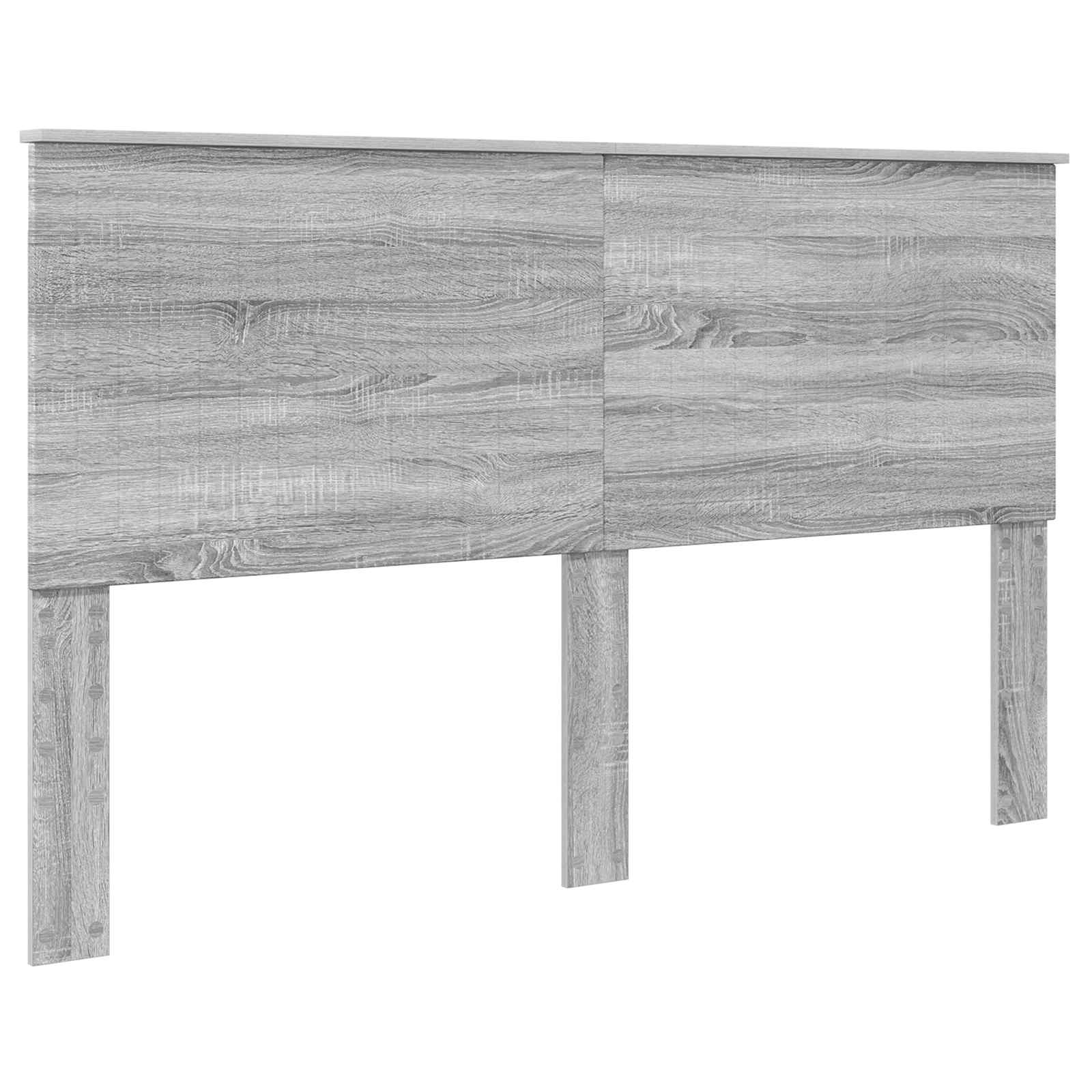 Letto con Contenitore con testiera Grigio Sonoma 160 x 200 cm | homemem39