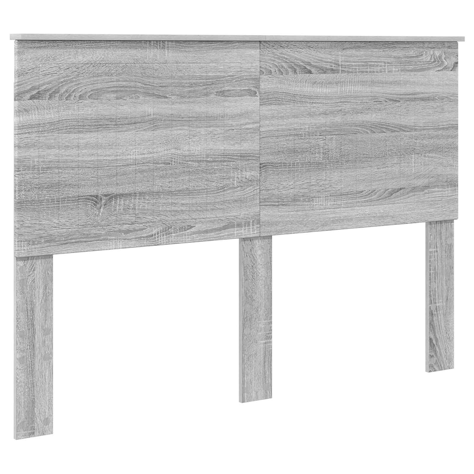 Letto con Contenitore con testiera Grigio Sonoma 140 x 200 cm | homemem39