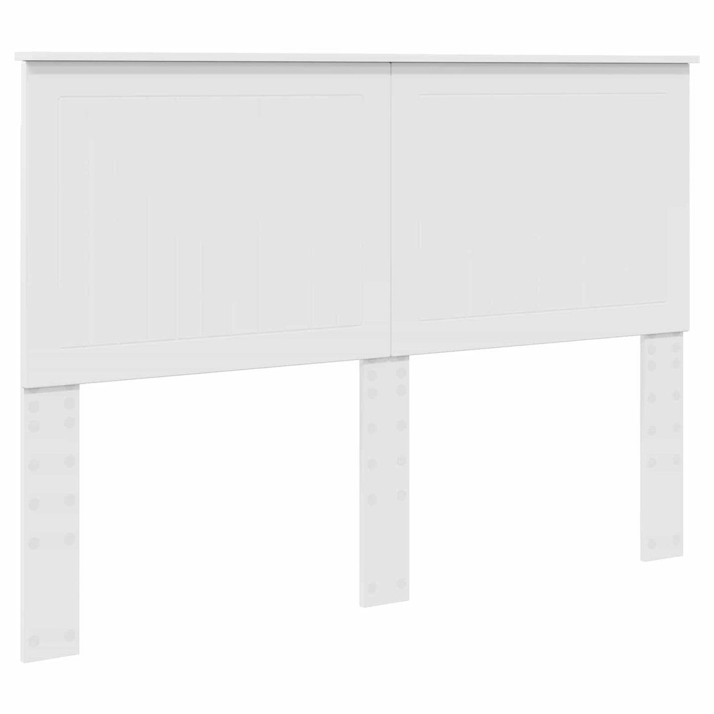 Struttura del letto Bianco 140 x 190 cm Legno multistrato | homemem39