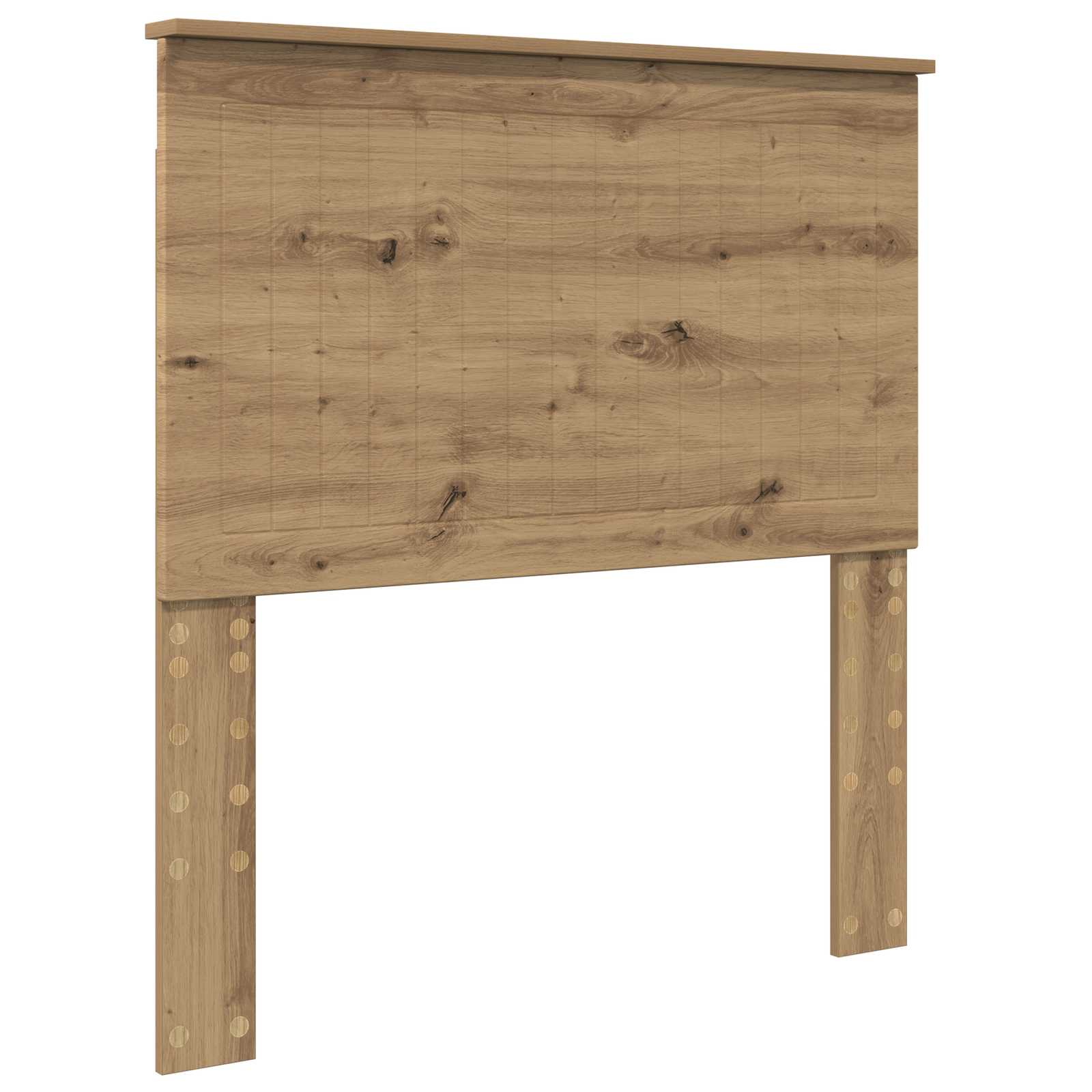 Struttura del letto con cassetto Rovere artigianale 90 x 190 cm | homemem39