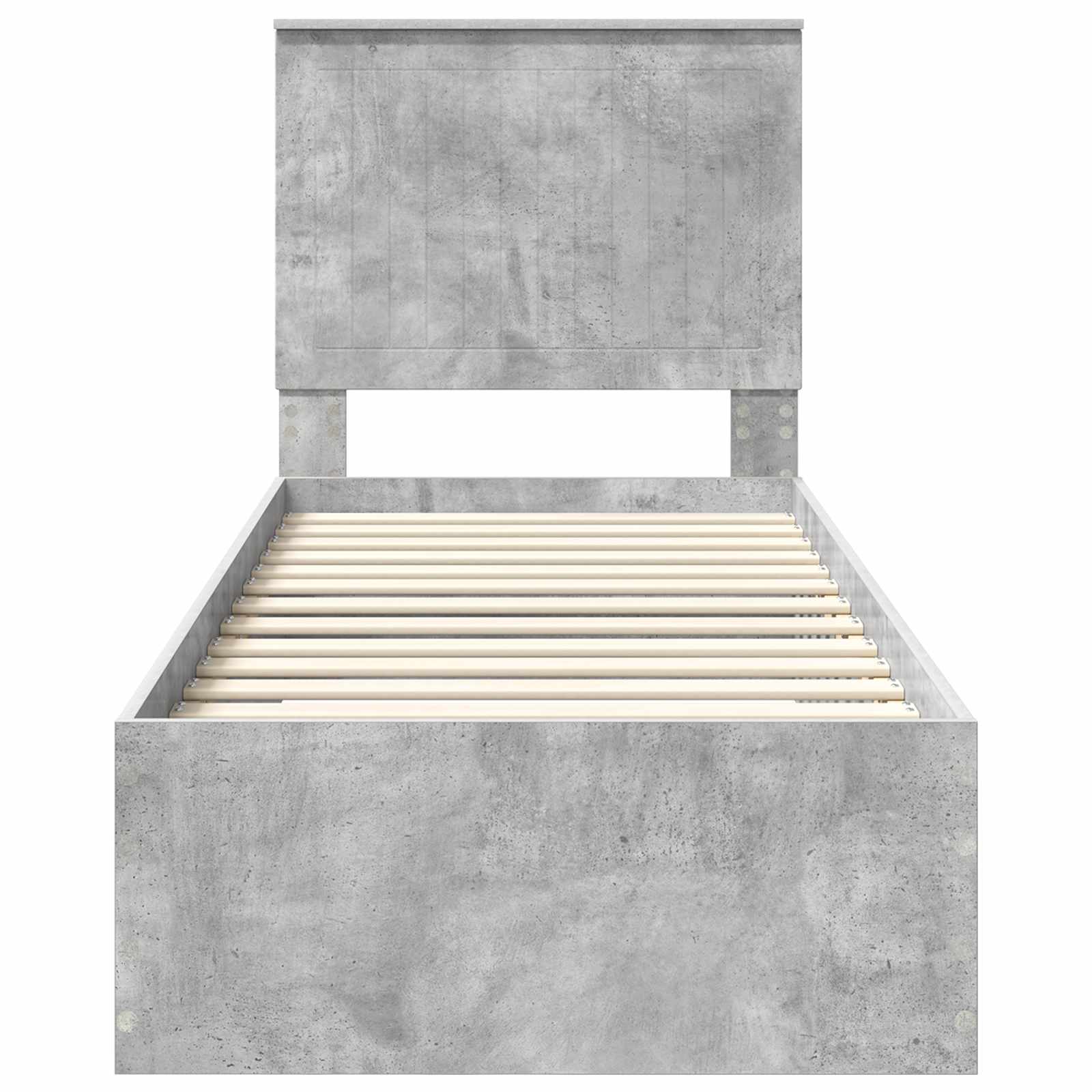 Struttura del letto Grigio Certo e Argento 70 x 190 cm | homemem39