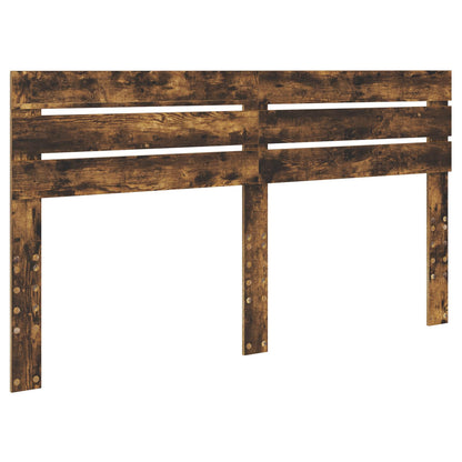 Struttura del letto Rovere fumé 200 x 200 cm Pino massello | homemem39