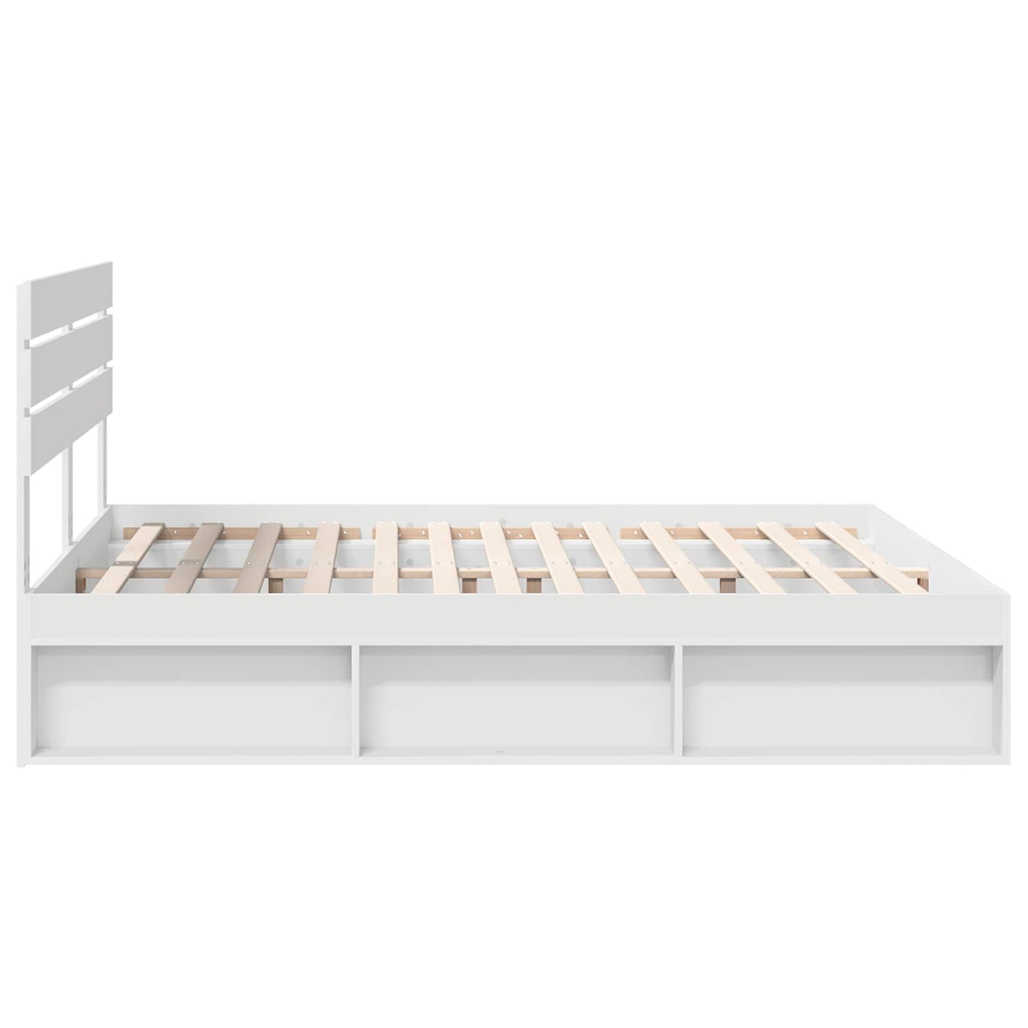 Struttura del letto Bianco 180 x 200 cm Pino massello | homemem39