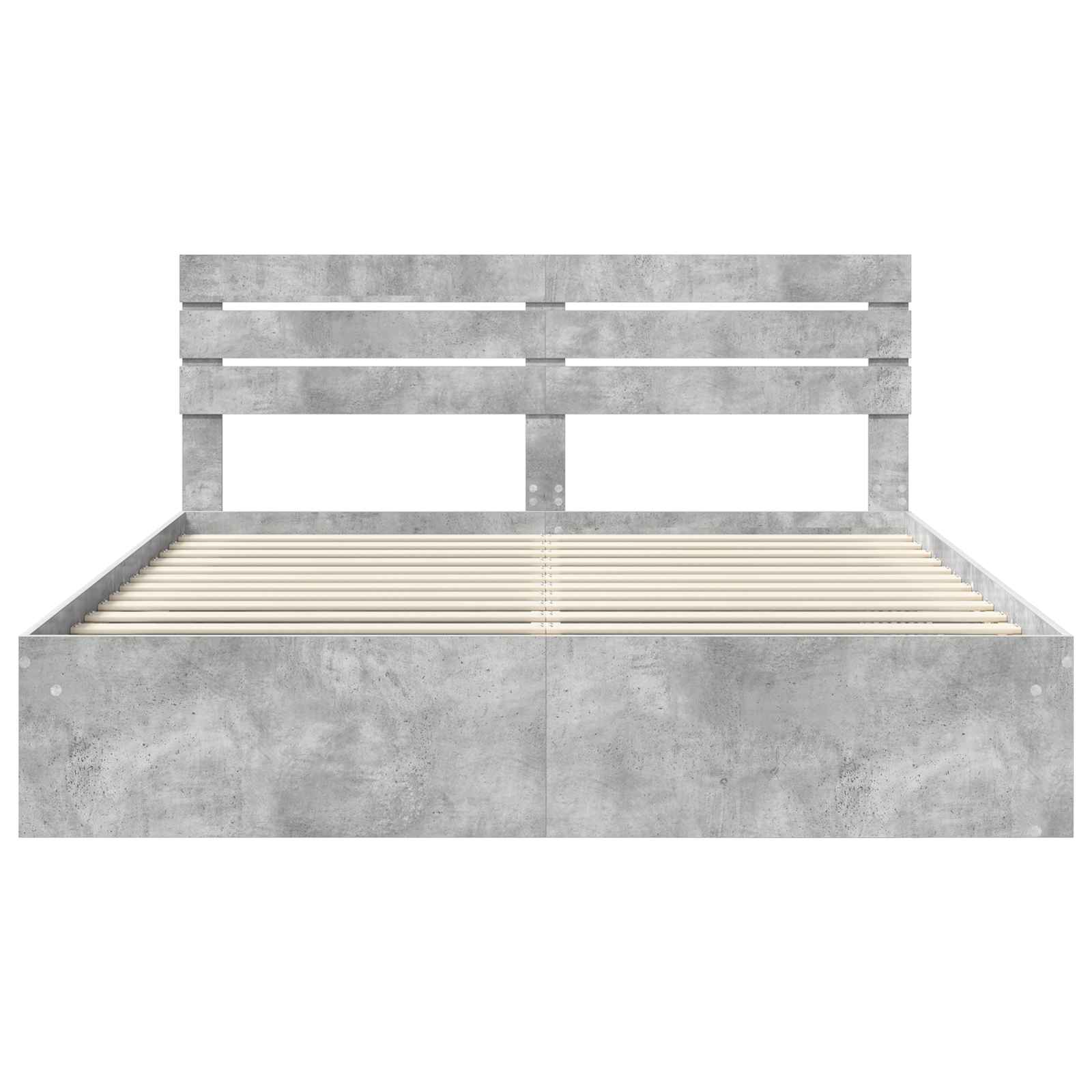 Struttura del letto Calcestruzzo 180 x 200 cm Pino massello | homemem39