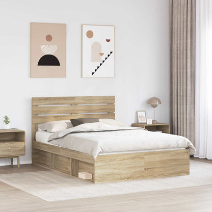 Struttura del letto Sonoma 160 x 200 cm Pino massello | homemem39