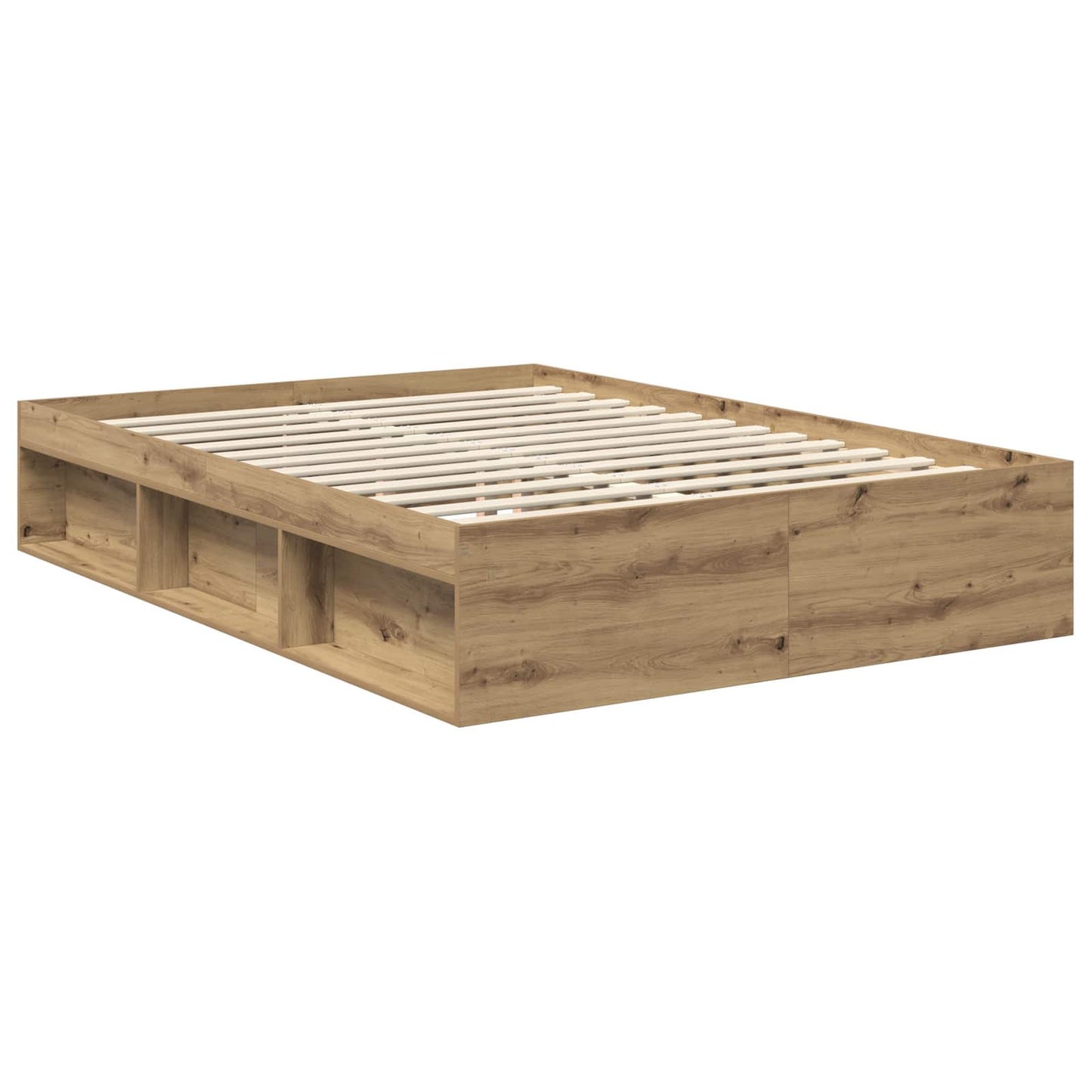 Struttura del letto Rovere Artigianale 140 x 190 cm