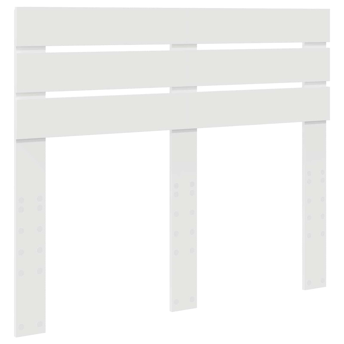 Struttura del letto Bianco 120 x 190 cm Pino massello | homemem39