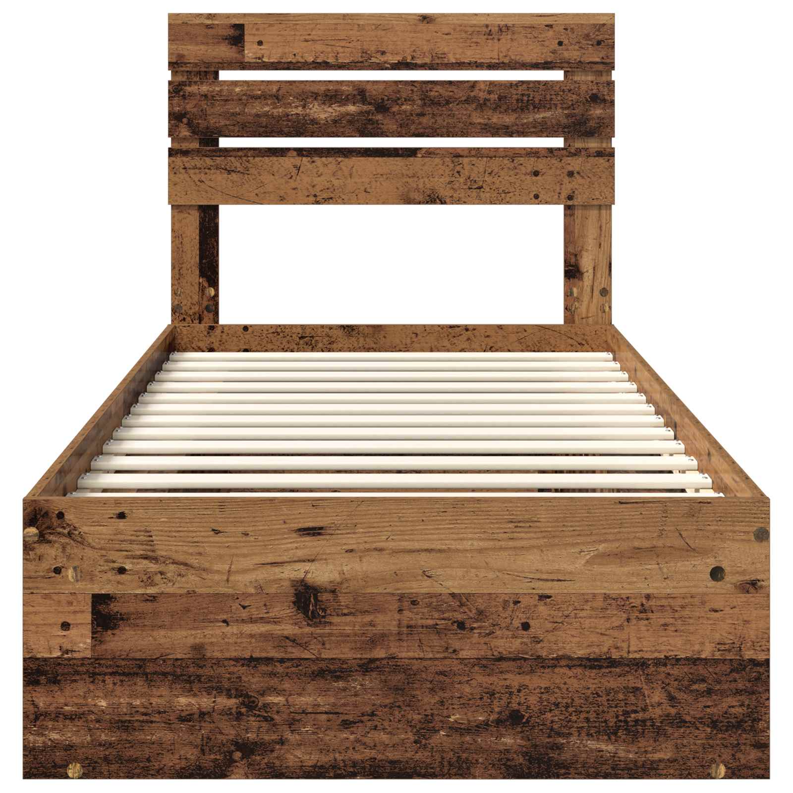 Struttura del letto Legno vecchio 75 x 190 cm Pino massello | homemem39