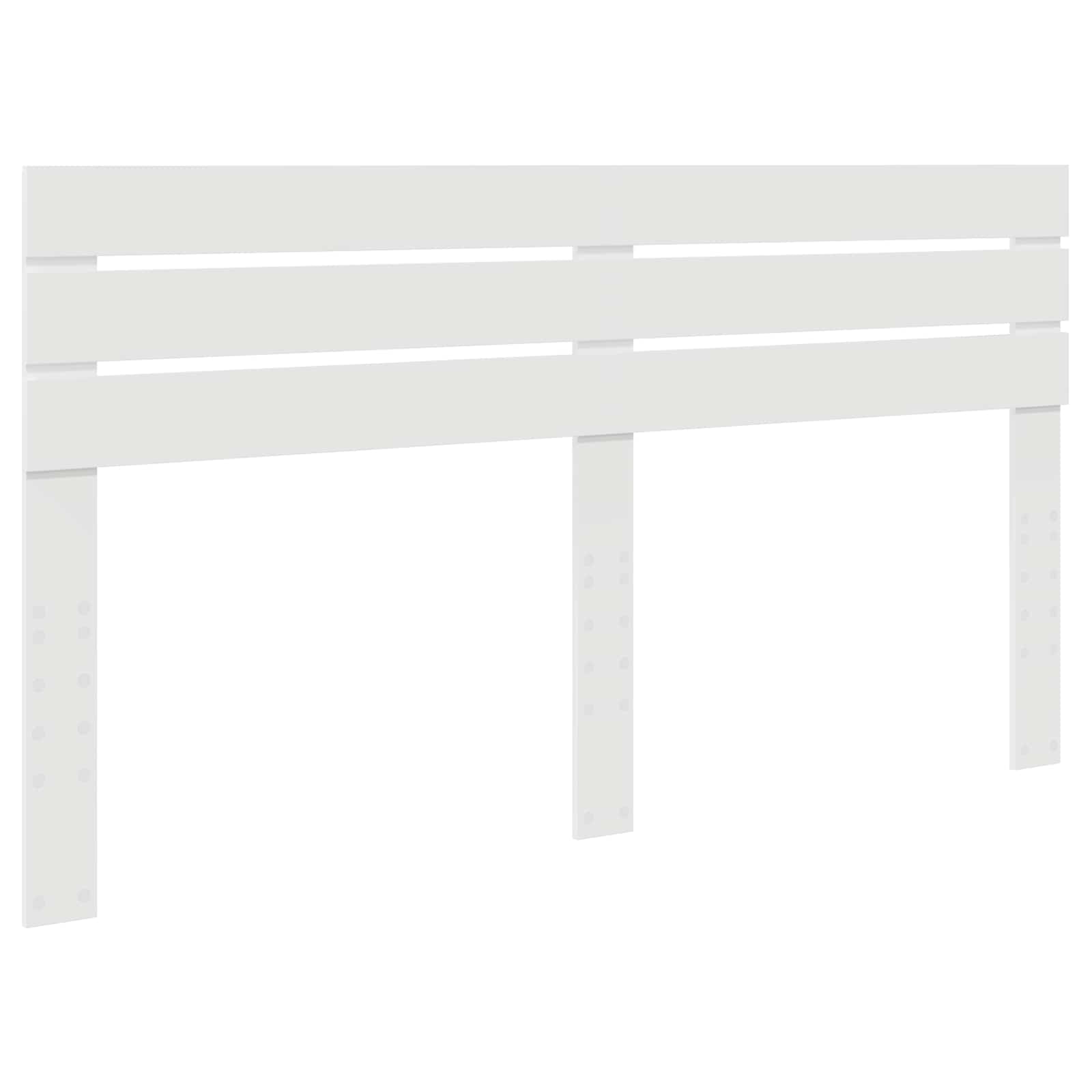 Struttura del letto Bianco 200 x 200 cm Legno Ingegnerizzato | homemem39
