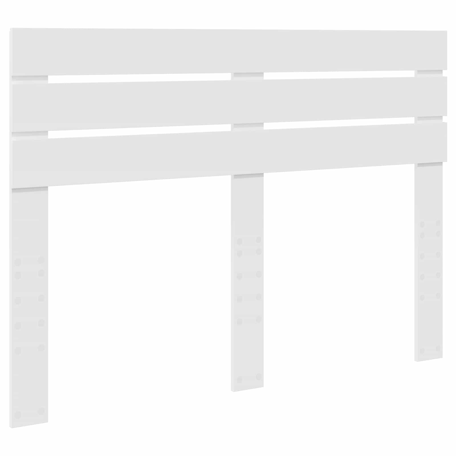 Struttura del letto Bianco 160 x 200 cm Legno Ingegnerizzato | homemem39