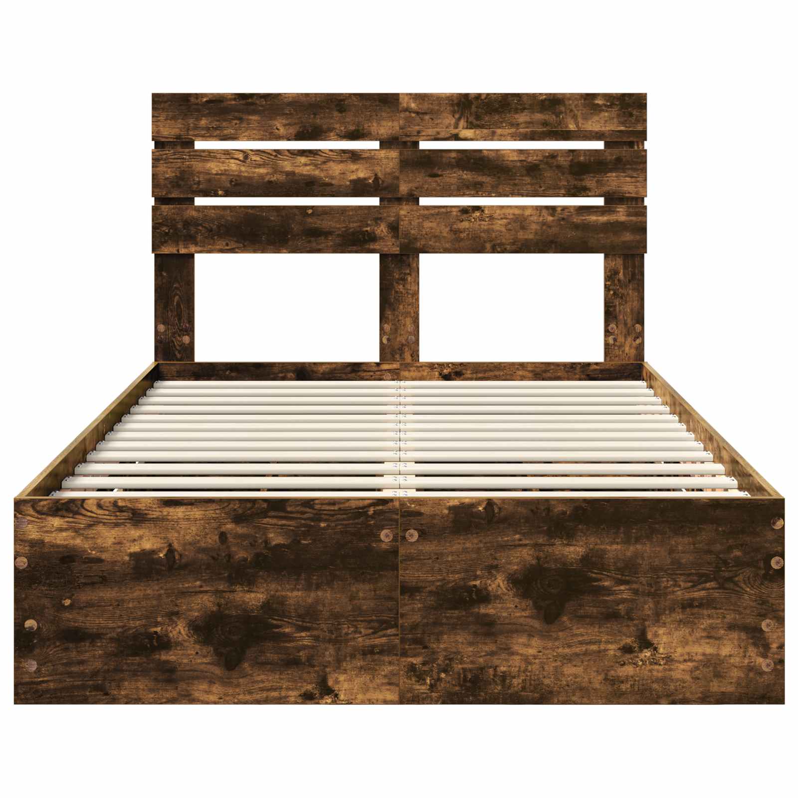 Struttura del letto con cassetto Rovere fumé 120 x 190 cm | homemem39