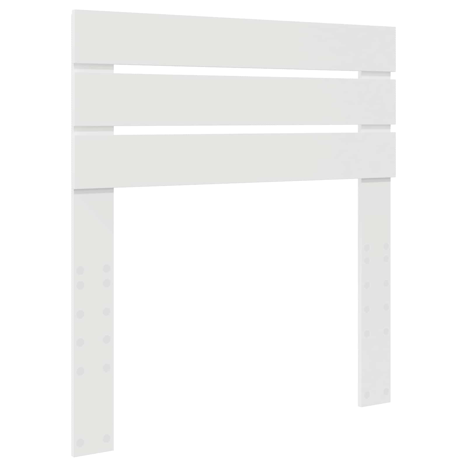 Struttura del letto Bianco 100 x 200 cm Legno Ingegnerizzato | homemem39