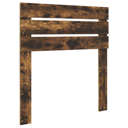 Struttura del letto con cassetto Rovere fumé 90 x 190 cm