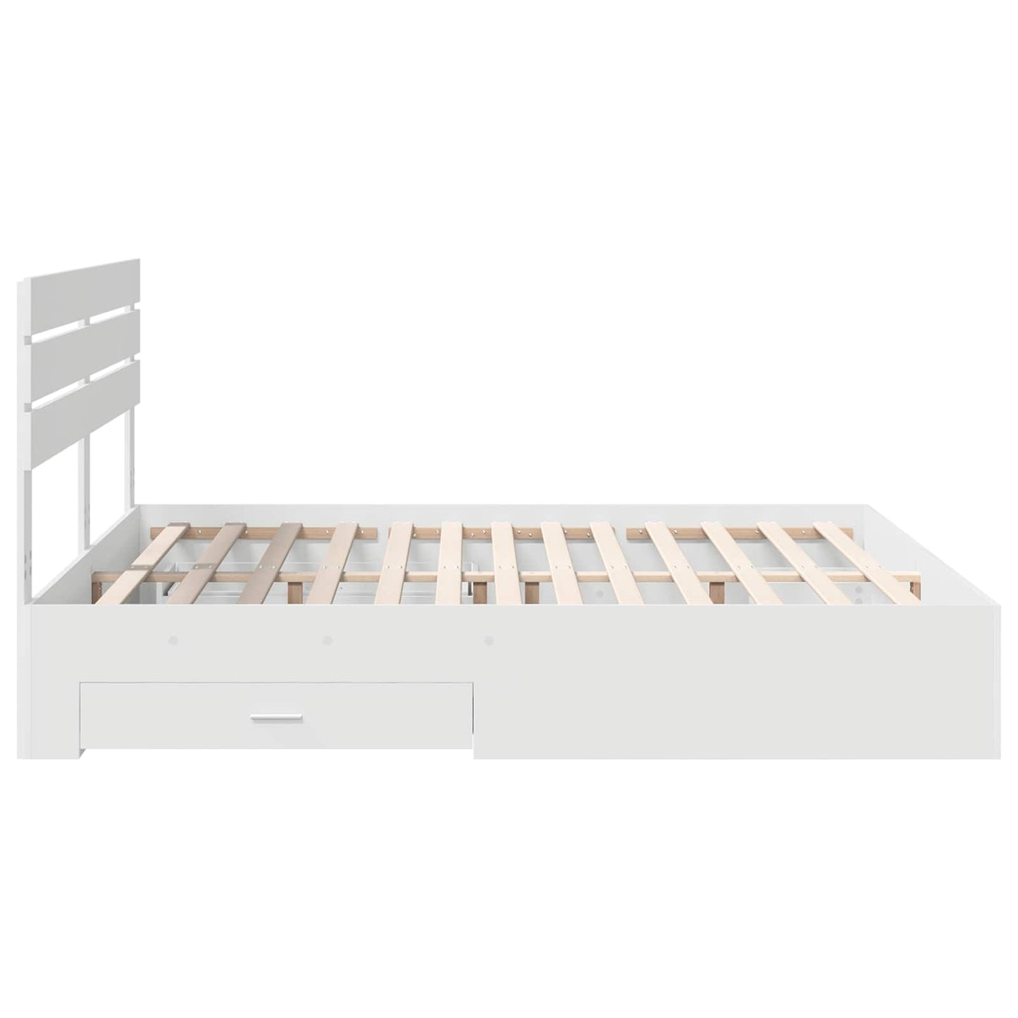 Struttura del letto con cassetto con testiera Legno multistrato | homemem39