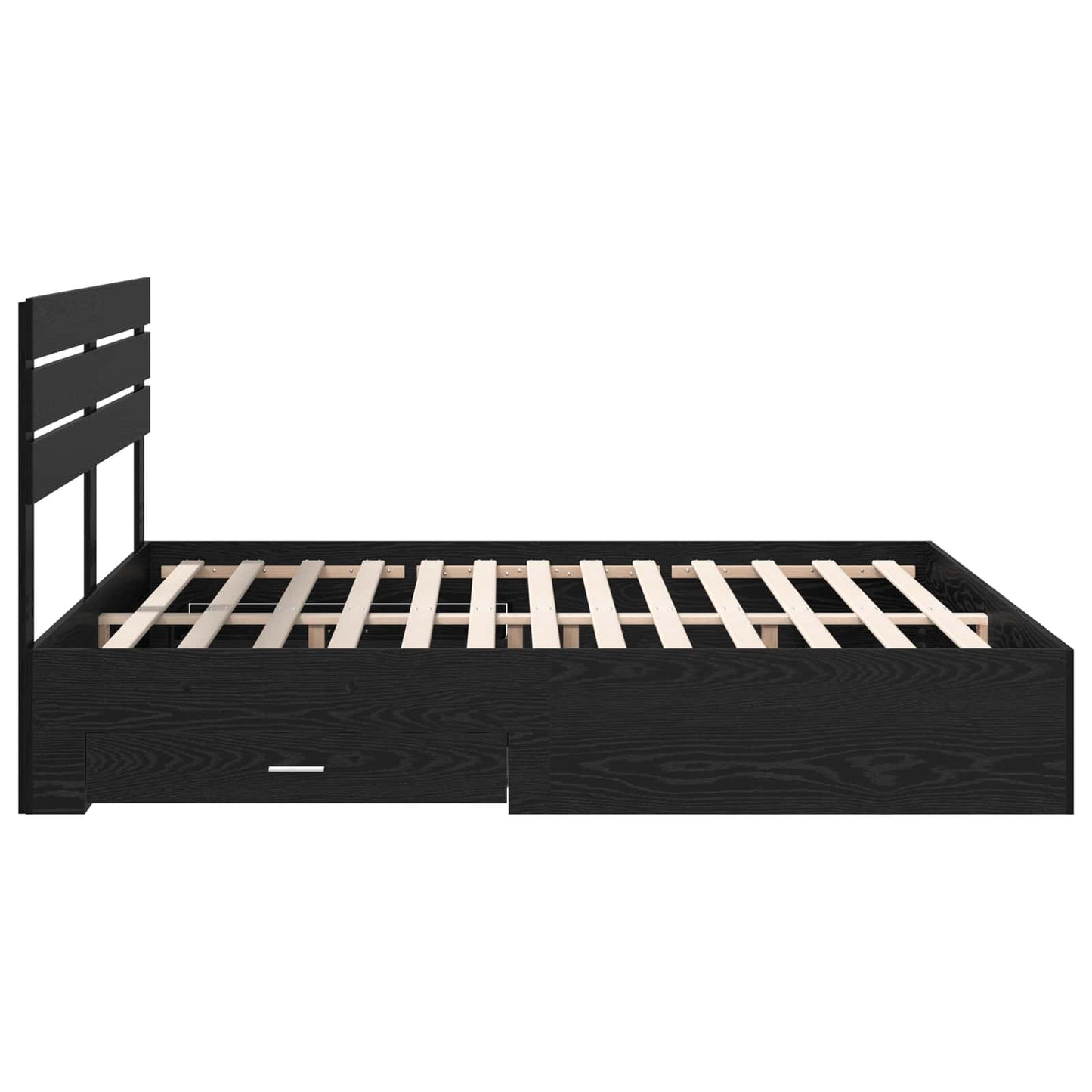 Struttura del letto con cassetto con testiera Legno multistrato | homemem39
