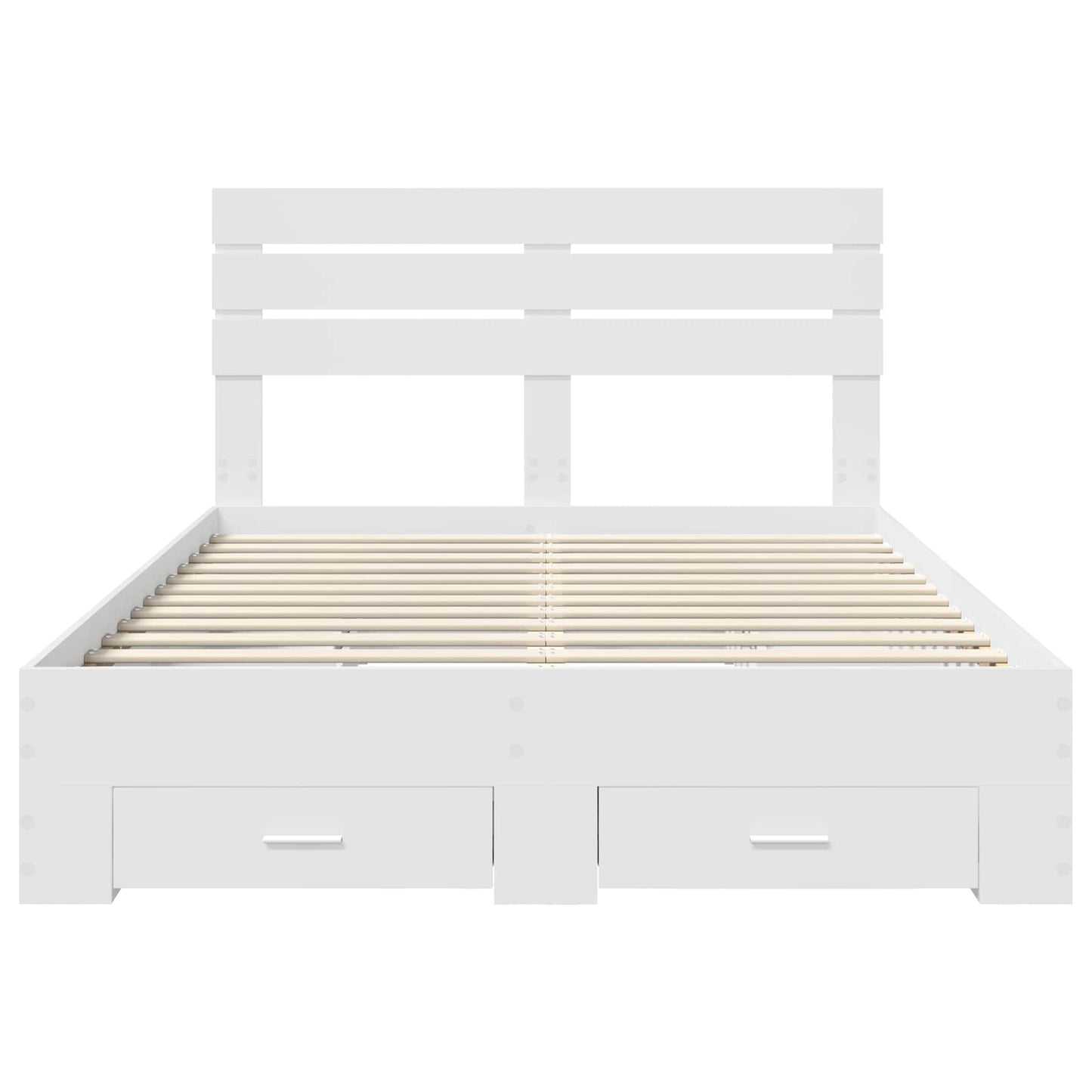 Struttura del letto con cassetto con testiera Legno multistrato | homemem39