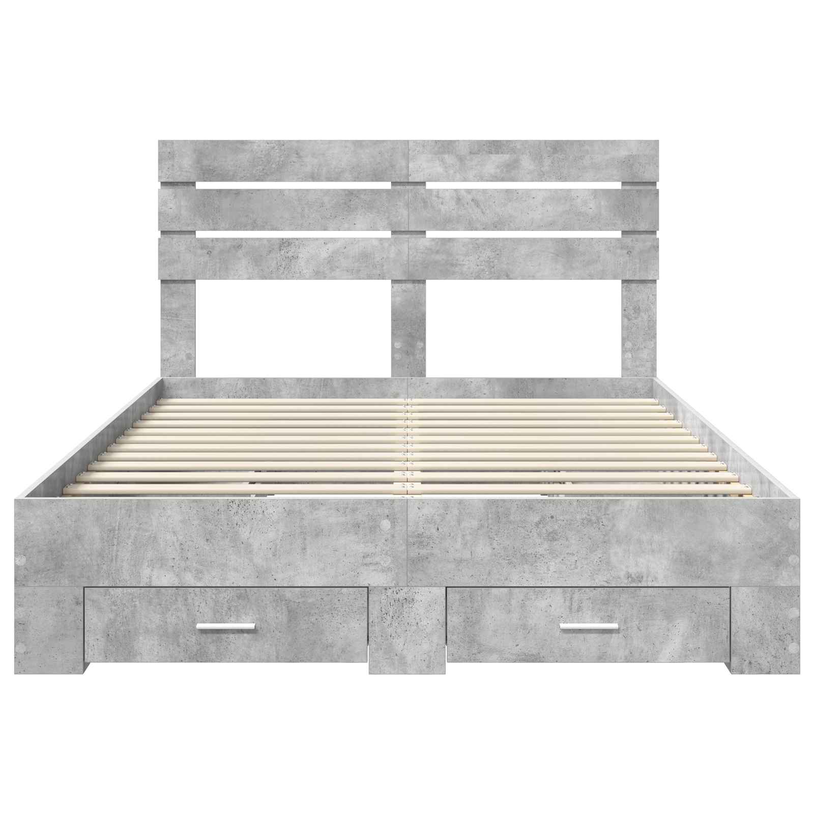 Struttura del letto con cassetto con testiera Legno multistrato | homemem39