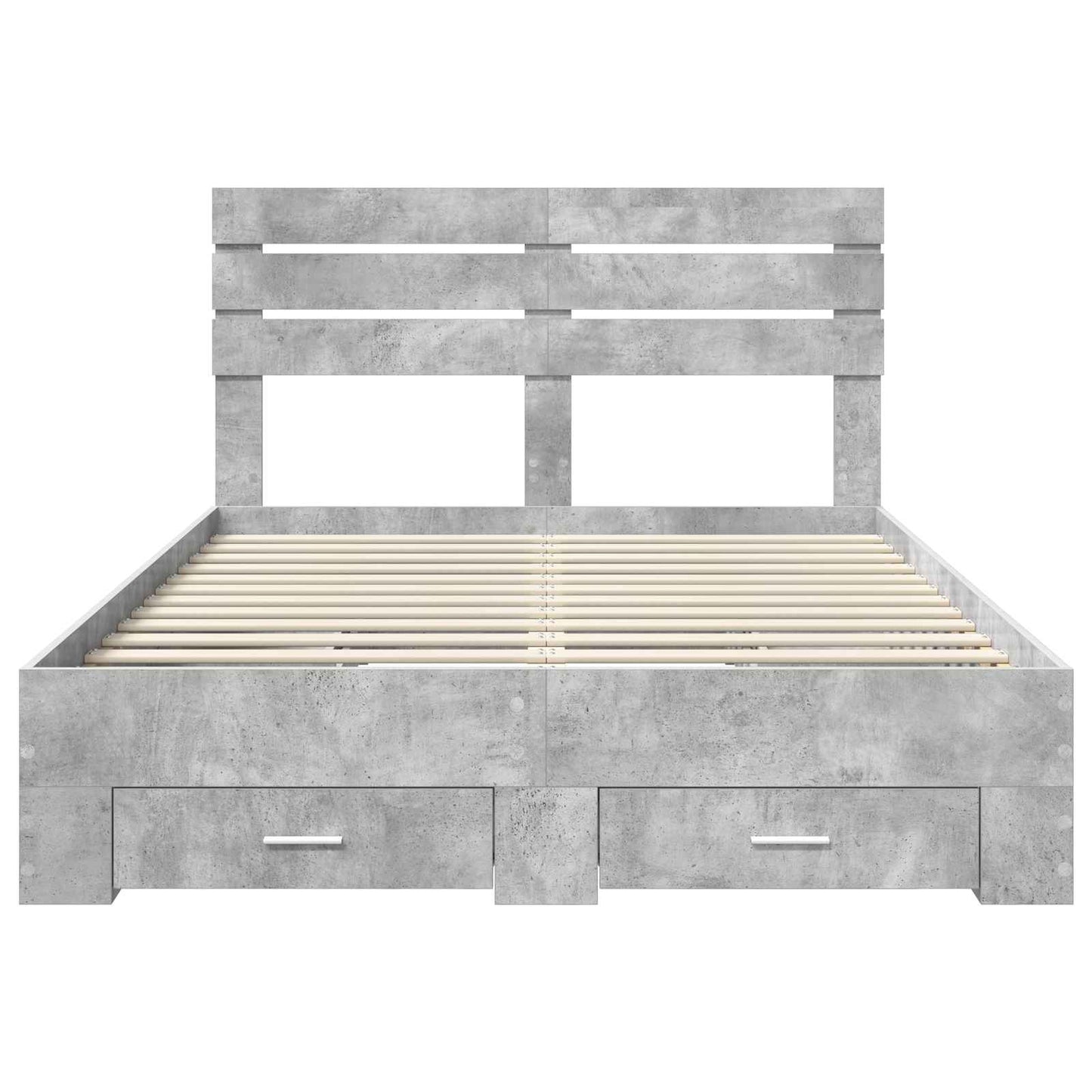 Struttura del letto con cassetto con testiera Legno multistrato | homemem39