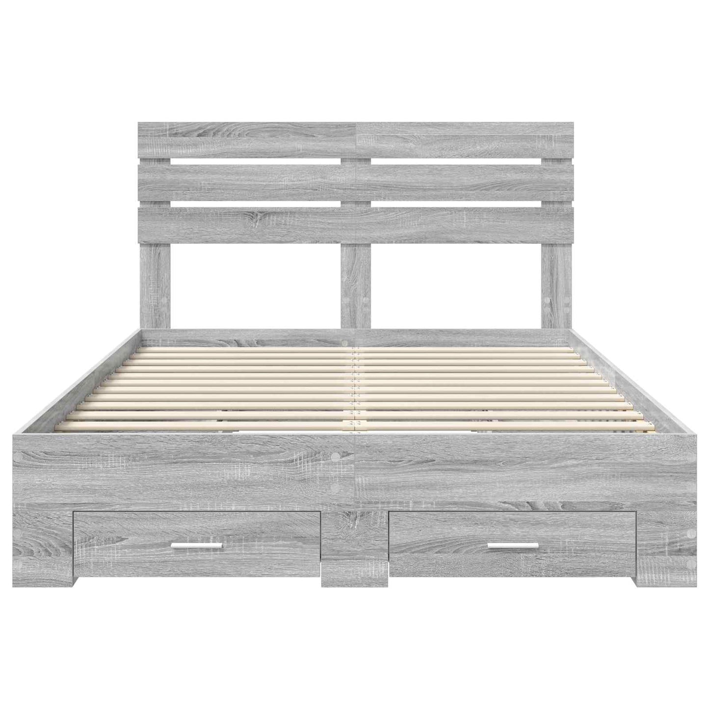 Struttura del letto con cassetto con testiera Legno multistrato | homemem39