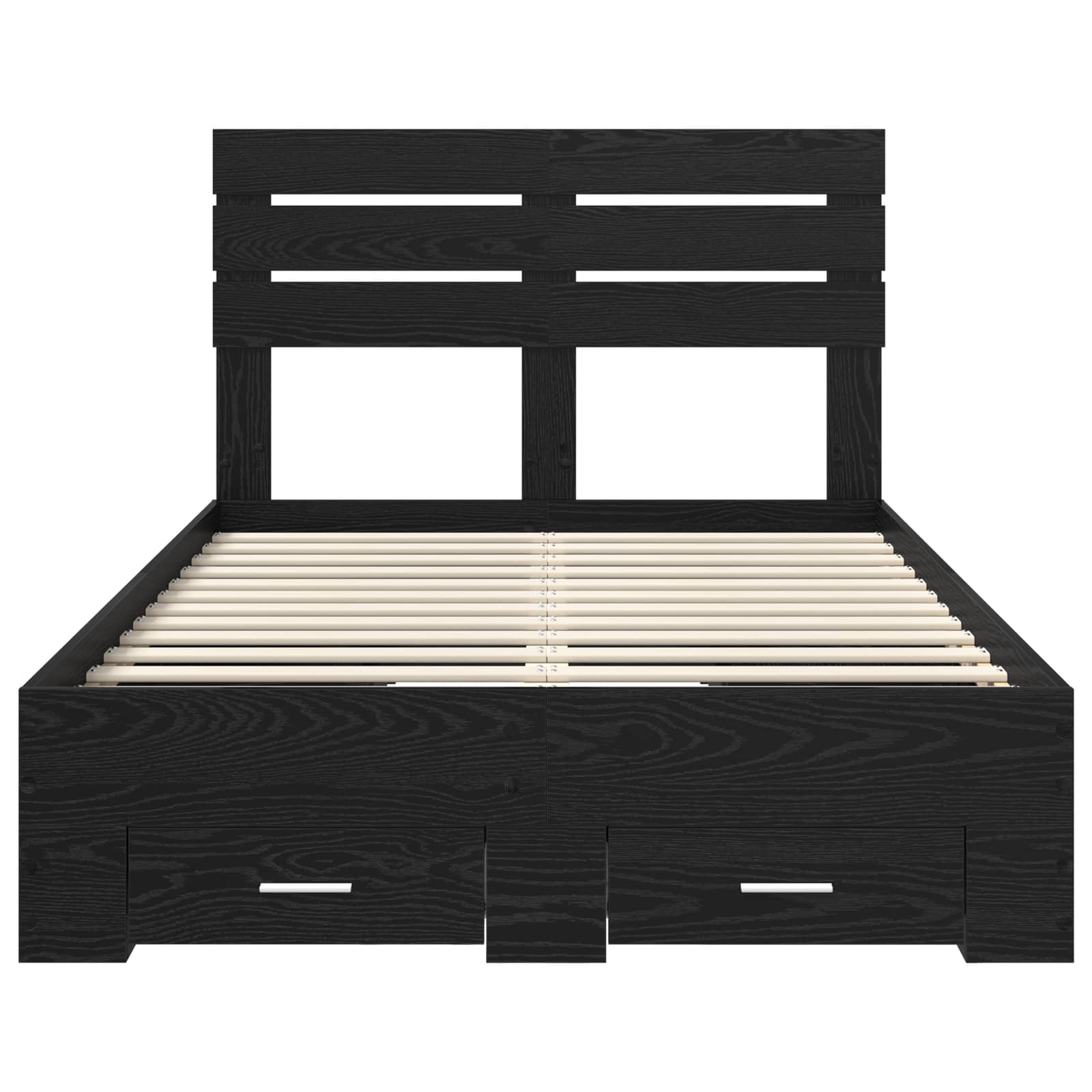 Struttura del letto con cassetto con testiera Legno multistrato | homemem39