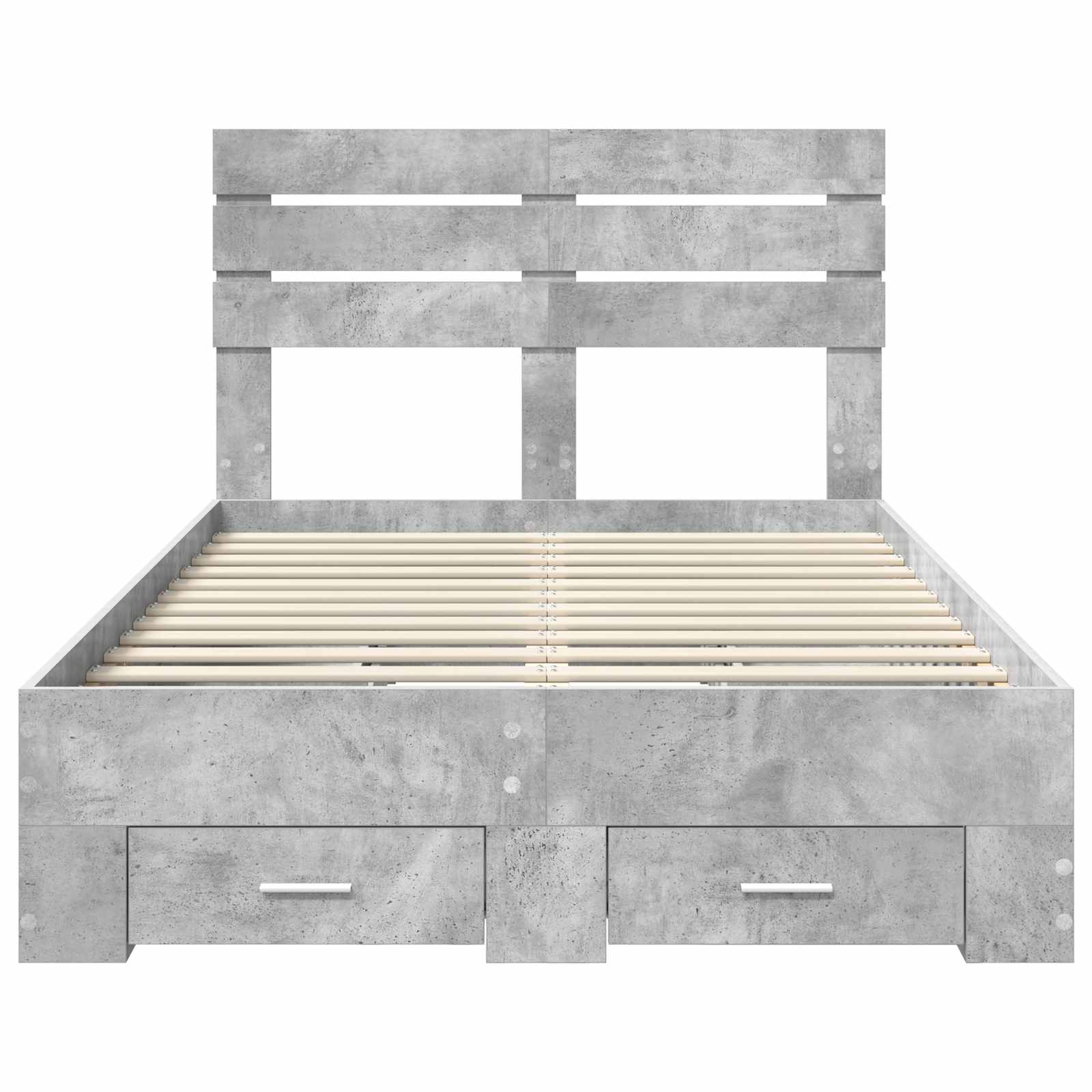 Struttura del letto con cassetto con testiera Legno multistrato | homemem39