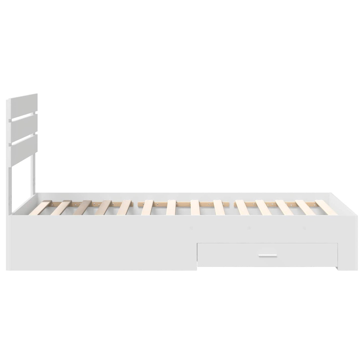Struttura del letto con cassetto con testiera Legno multistrato | homemem39