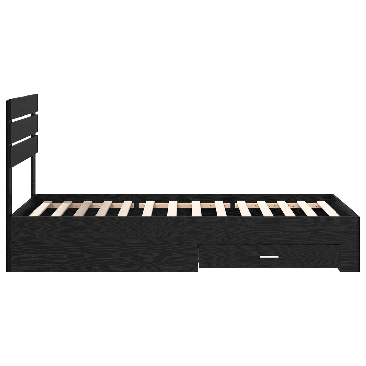 Struttura del letto con cassetto con testiera Legno multistrato | homemem39