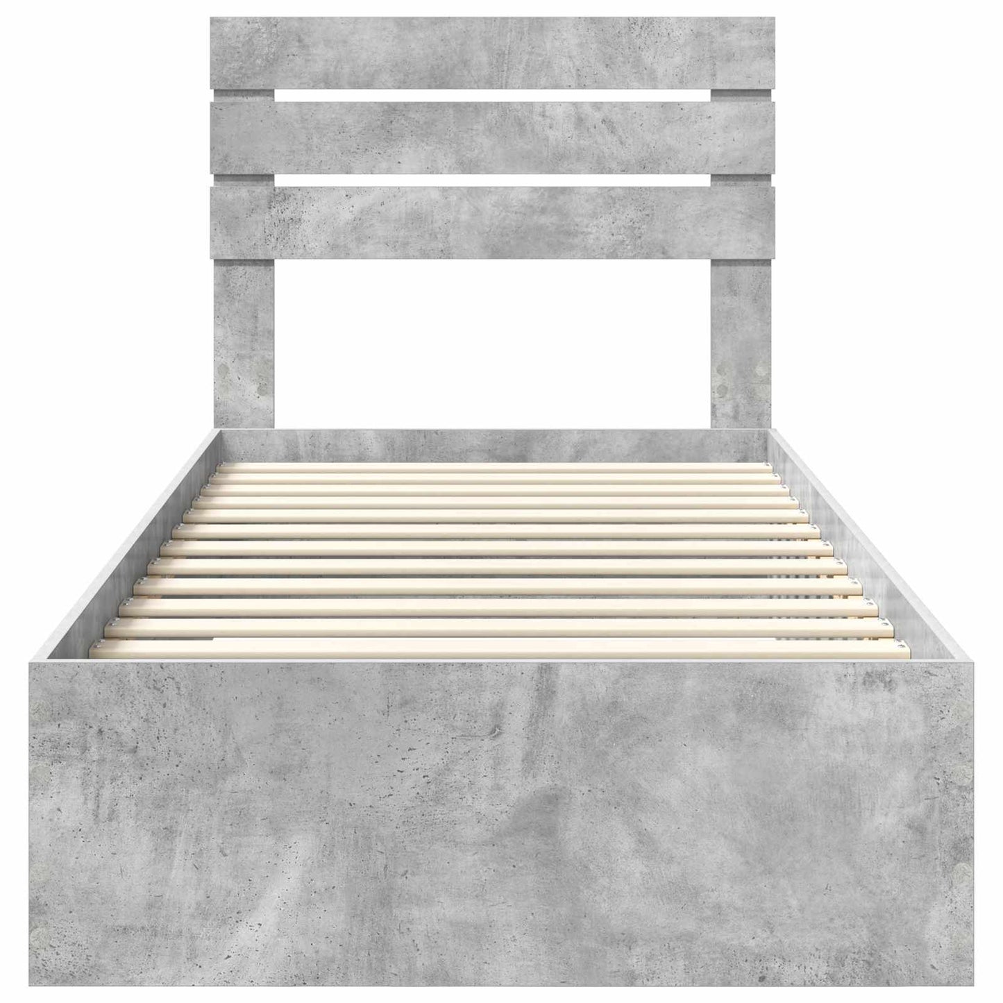 Struttura del letto Grigio Certo e Argento 70 x 190 cm | homemem39