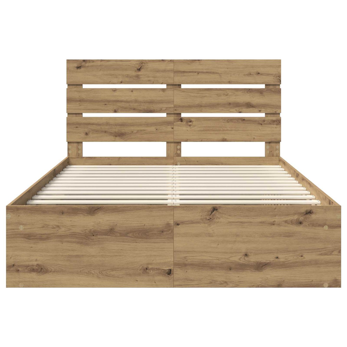 Struttura del letto Rovere Artigianale 140 x 200 cm | homemem39
