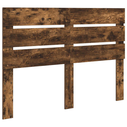 Struttura del letto Rovere fumé 140 x 190 cm Pino massello | homemem39