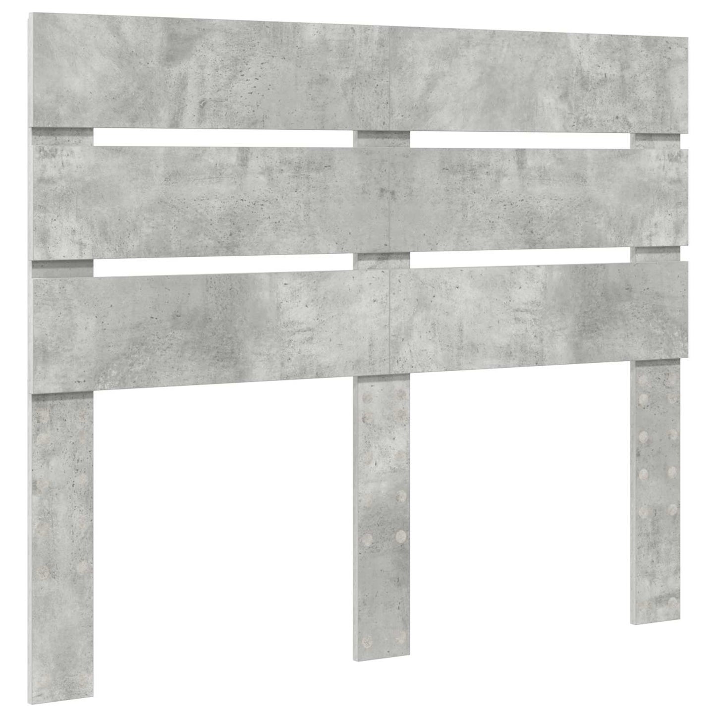 Struttura del letto Grigio Concretè 135 x 190 cm Pino massello | homemem39