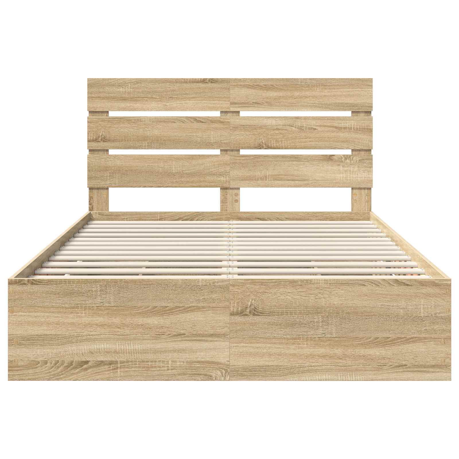 Struttura del letto con cassetto Rovere Sonoma 150 x 200 cm | homemem39