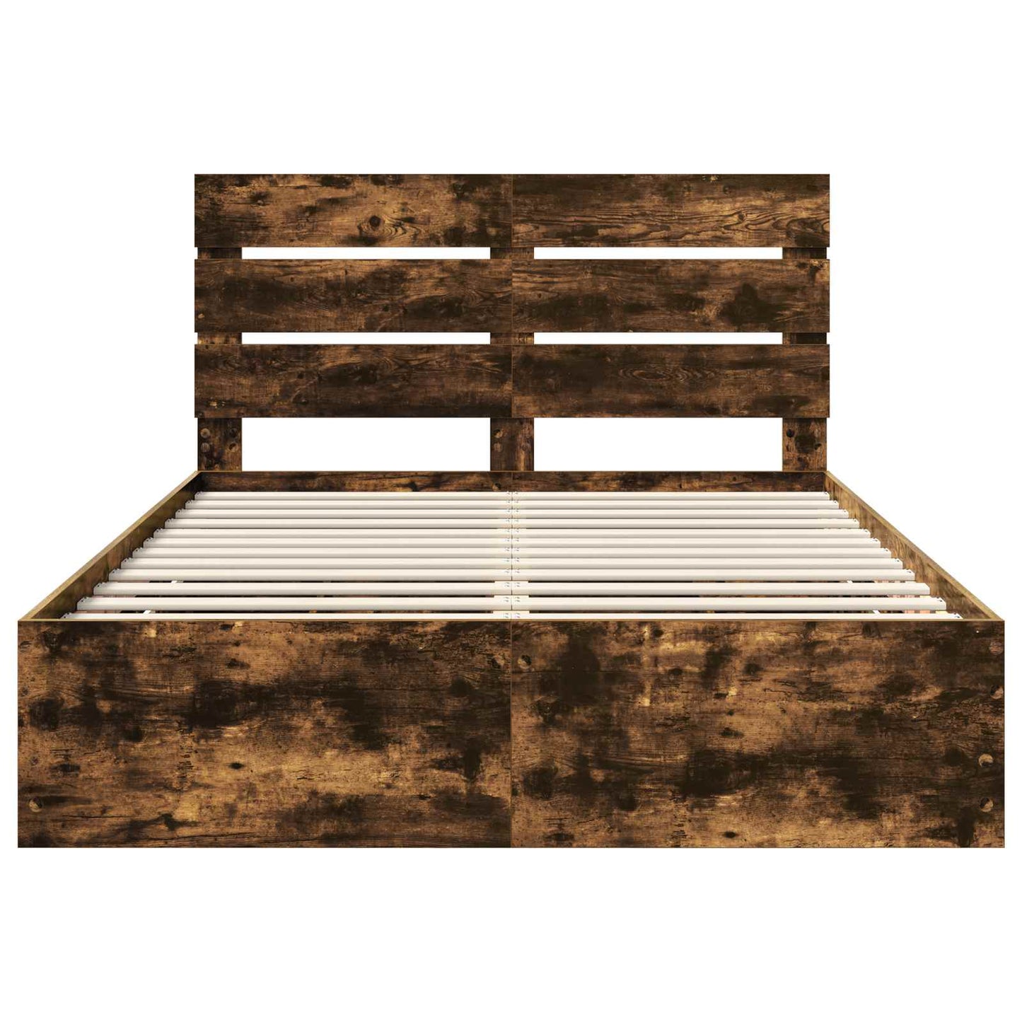 Struttura del letto con cassetto Rovere fumé 150 x 200 cm | homemem39