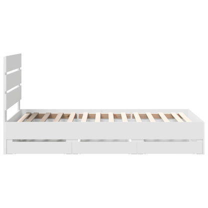 Struttura del letto Bianco 90 x 190 cm Legno Ingegnerizzato | homemem39