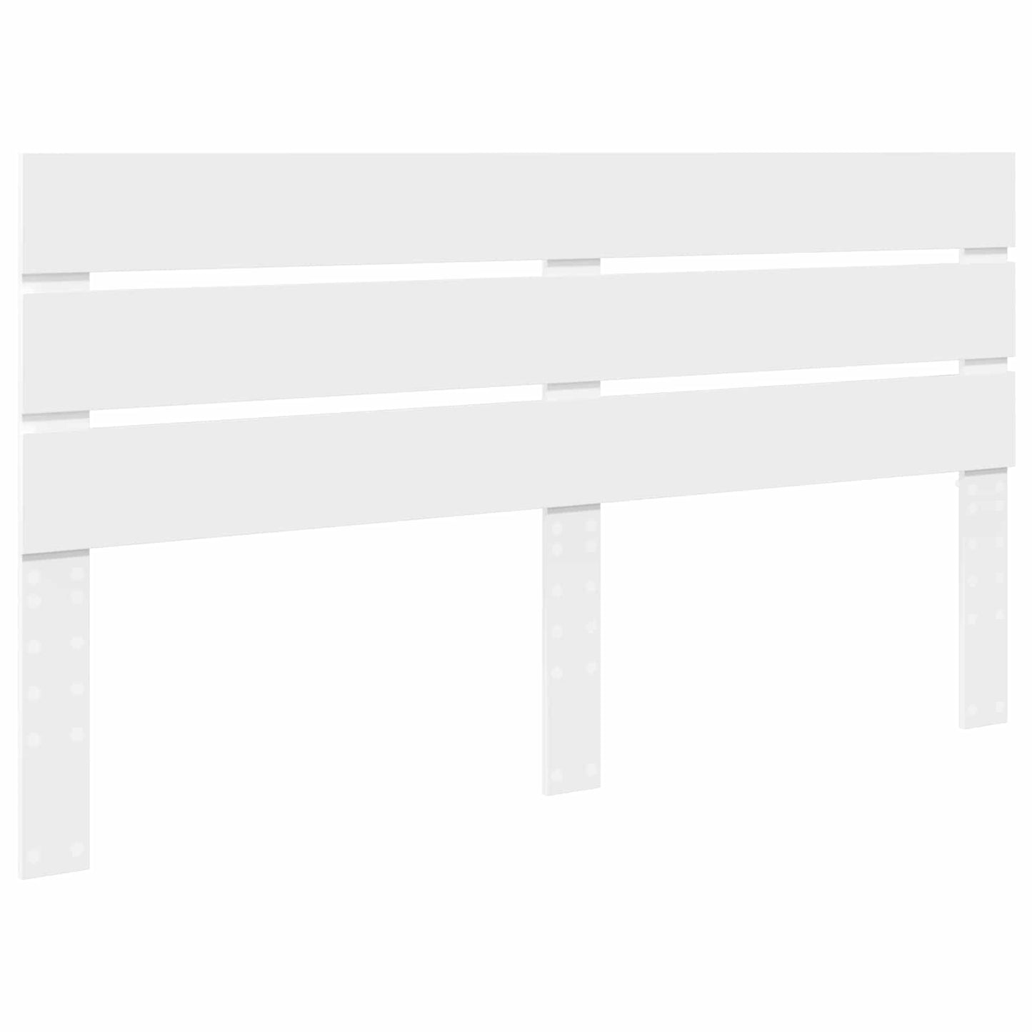 Struttura del letto Bianco 180 x 200 cm Legno multistrato | homemem39