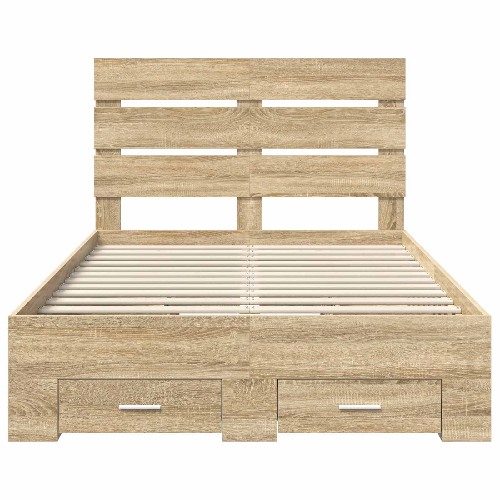 Struttura del letto con cassetto Rovere Sonoma 120 x 200 cm | homemem39