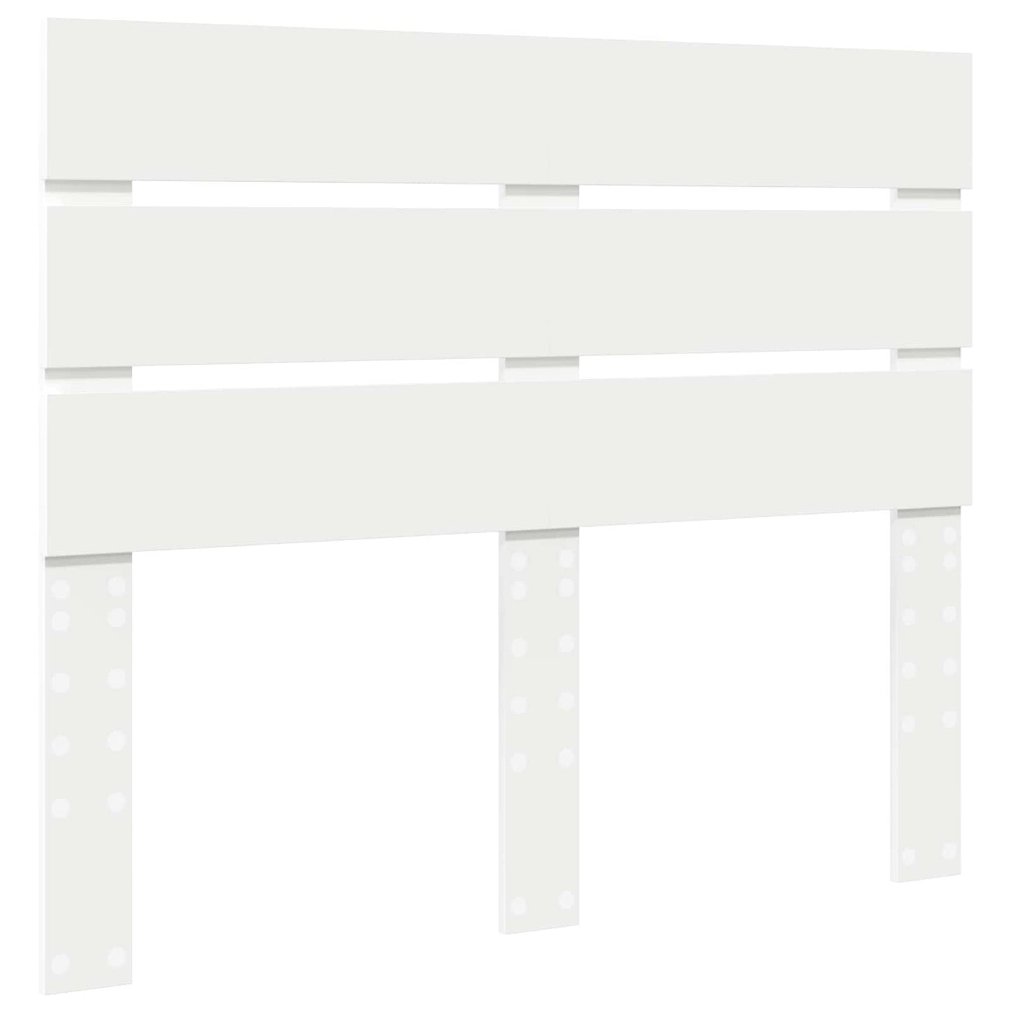 Struttura del letto Bianco 120 x 190 cm Legno multistrato