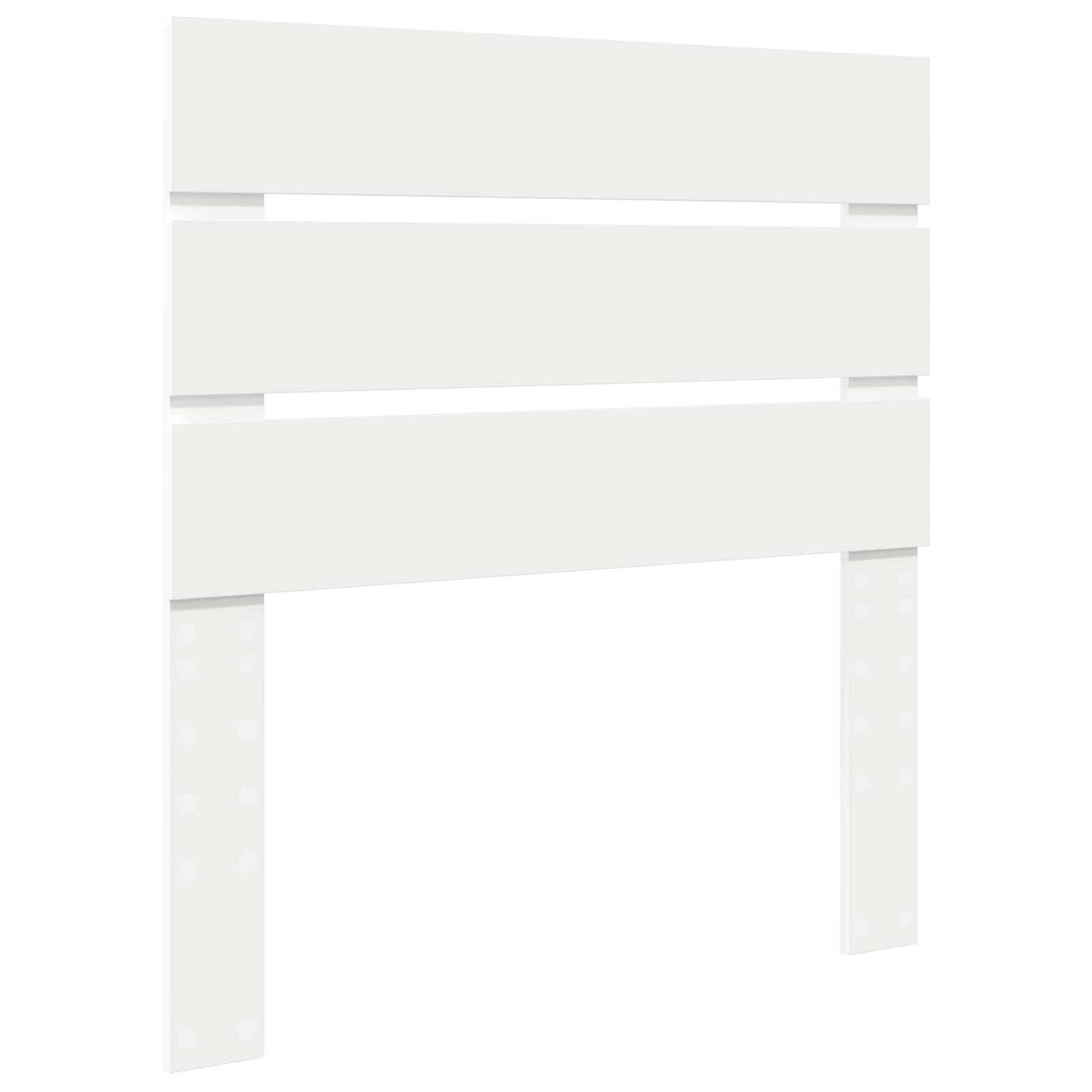 Struttura del letto Bianco 90 x 190 cm Legno multistrato | homemem39