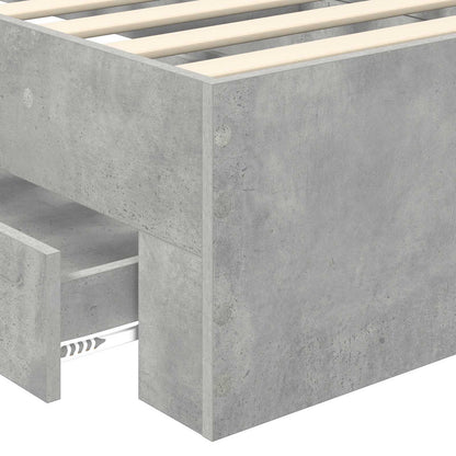 Struttura del letto Grigio Certo e Argento 70 x 190 cm | homemem39