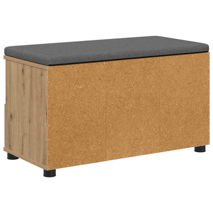 Panca per ingresso Rovere artigianale 80 x 38 x 46 cm