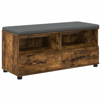 Panca per ingresso Quercia Affumicata 100 x 38 x 46 cm | homemem39