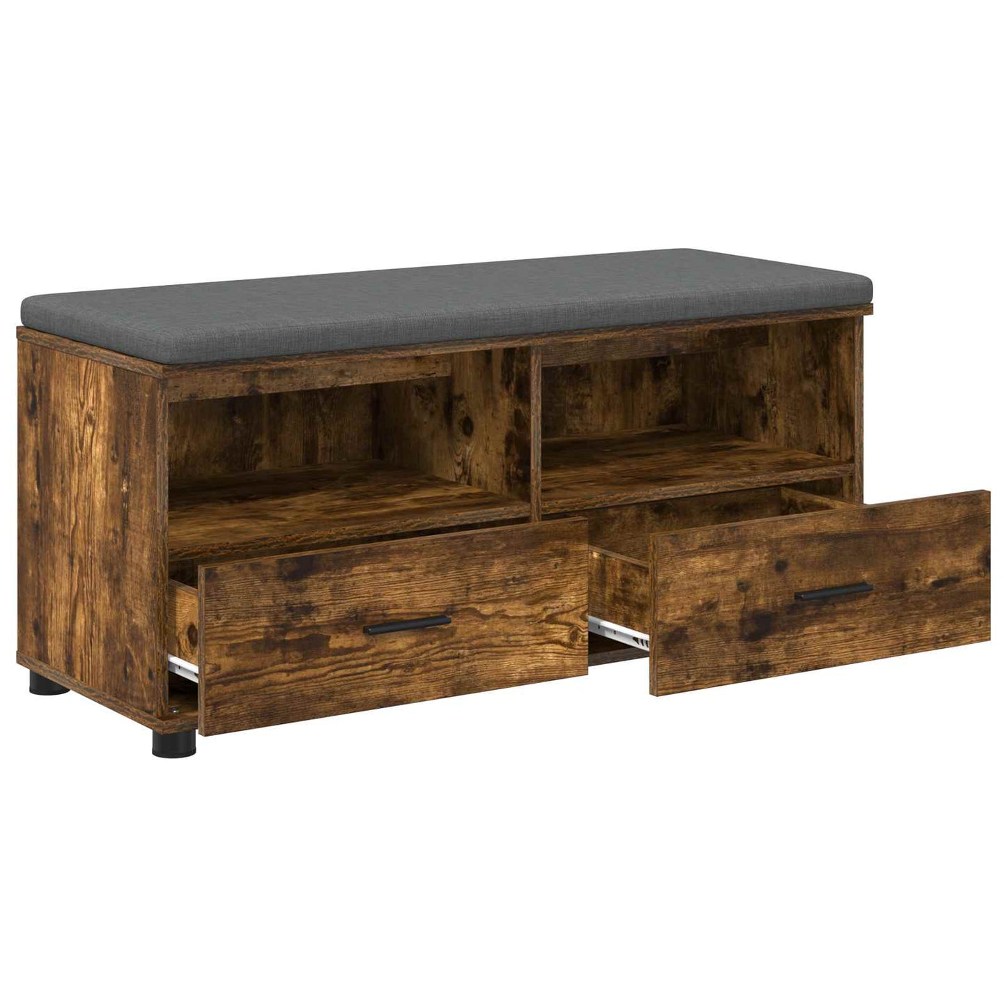 Panca per ingresso Quercia Affumicata 100 x 38 x 46 cm | homemem39