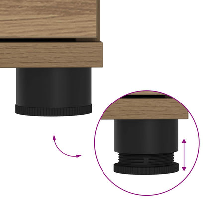 Panca per ingresso Rovere artigianale 100 x 38 x 46 cm