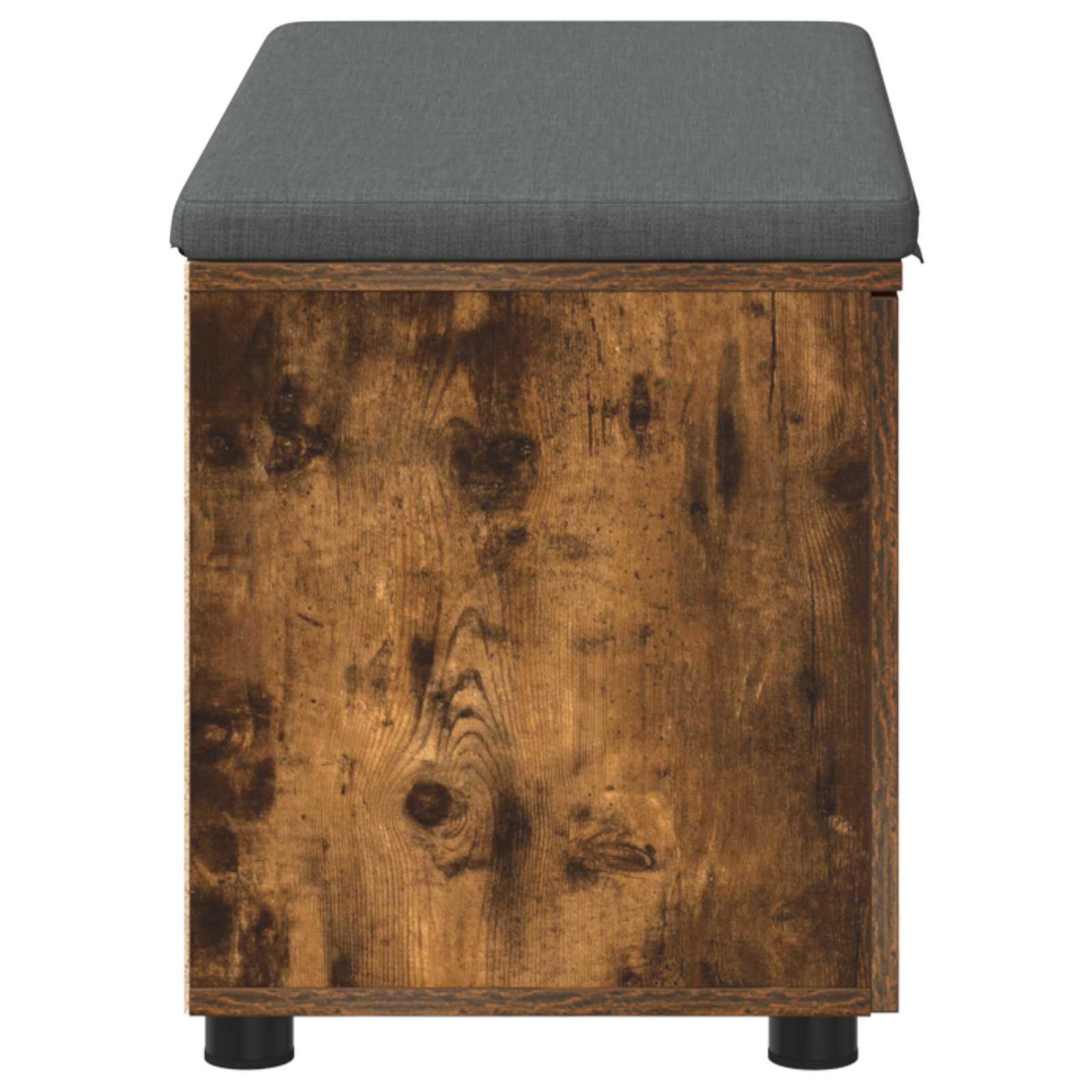 Panca per ingresso con porta Quercia Affumicata 80 x 38 x 46 cm | homemem39
