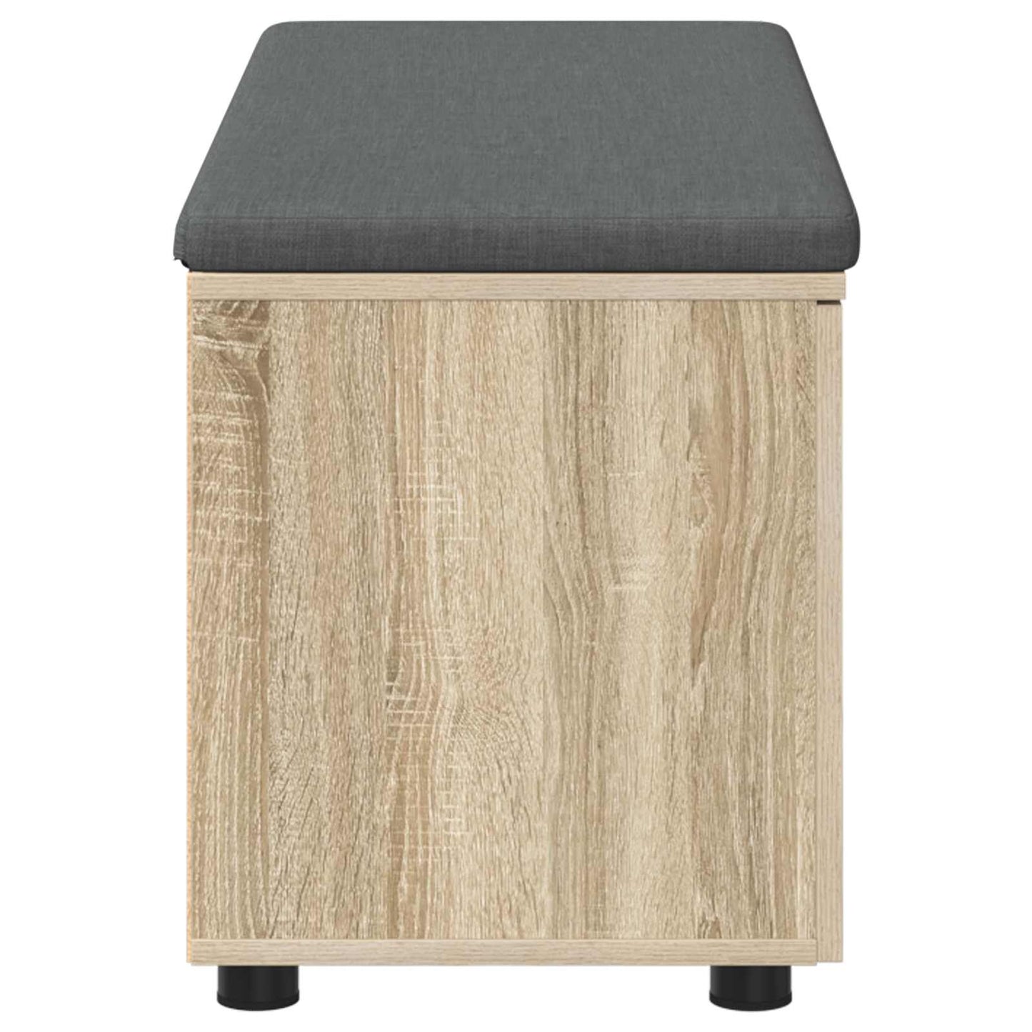 Panca per ingresso con cuscino Rovere Sonoma 100 x 38 x 46 cm