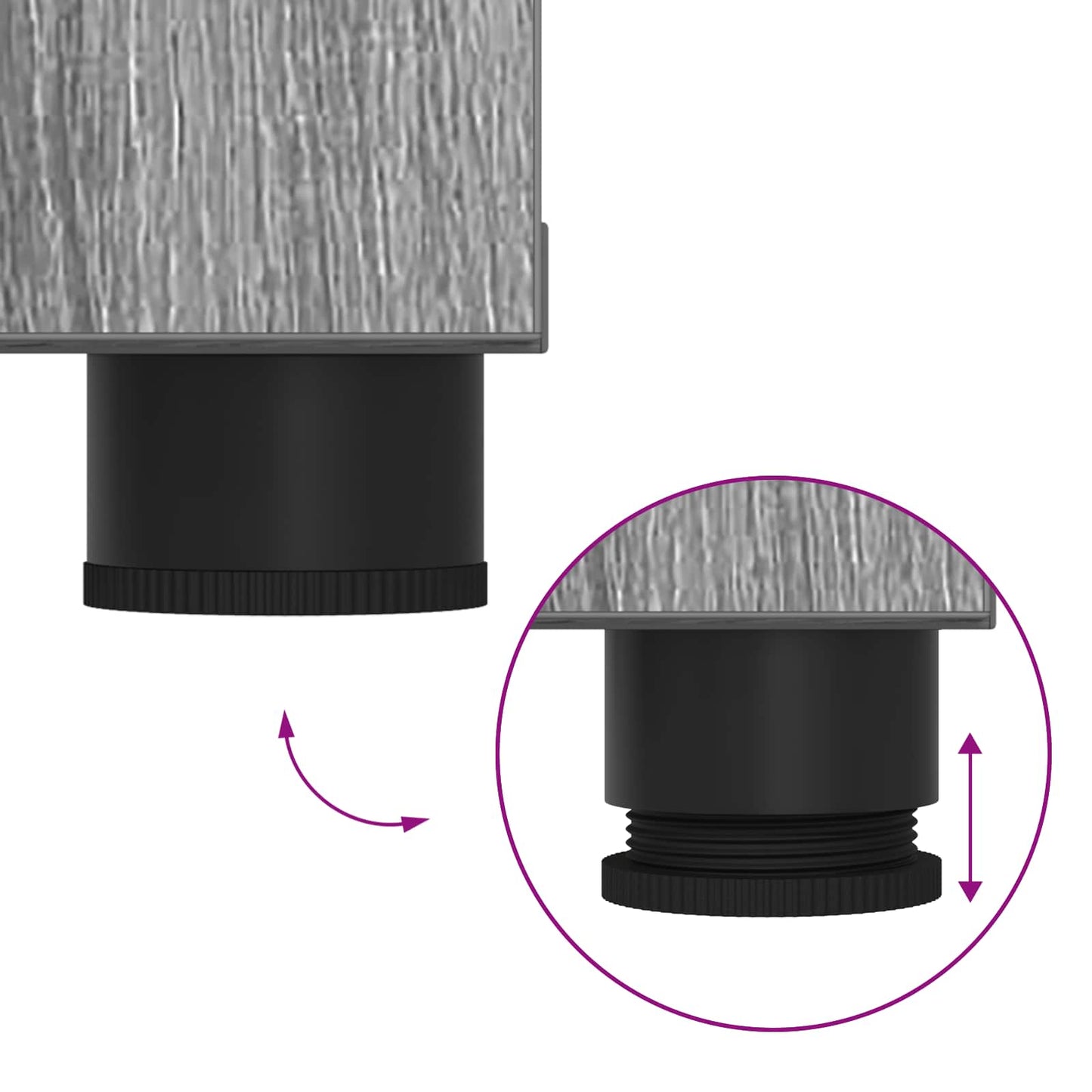 Panca per ingresso con cuscino Grigio Sonoma 100 x 38 x 46 cm