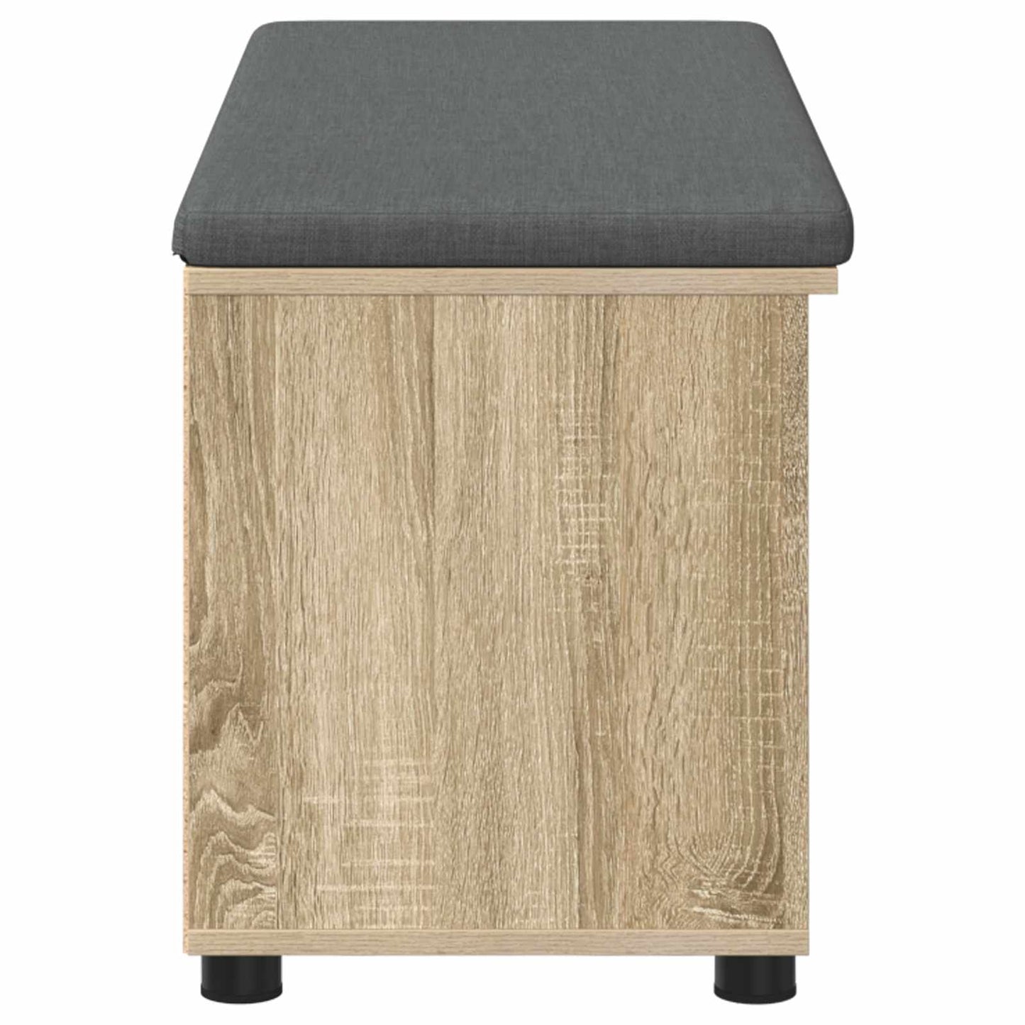 Panca per ingresso con cuscino Rovere Sonoma 100 x 38 x 46 cm