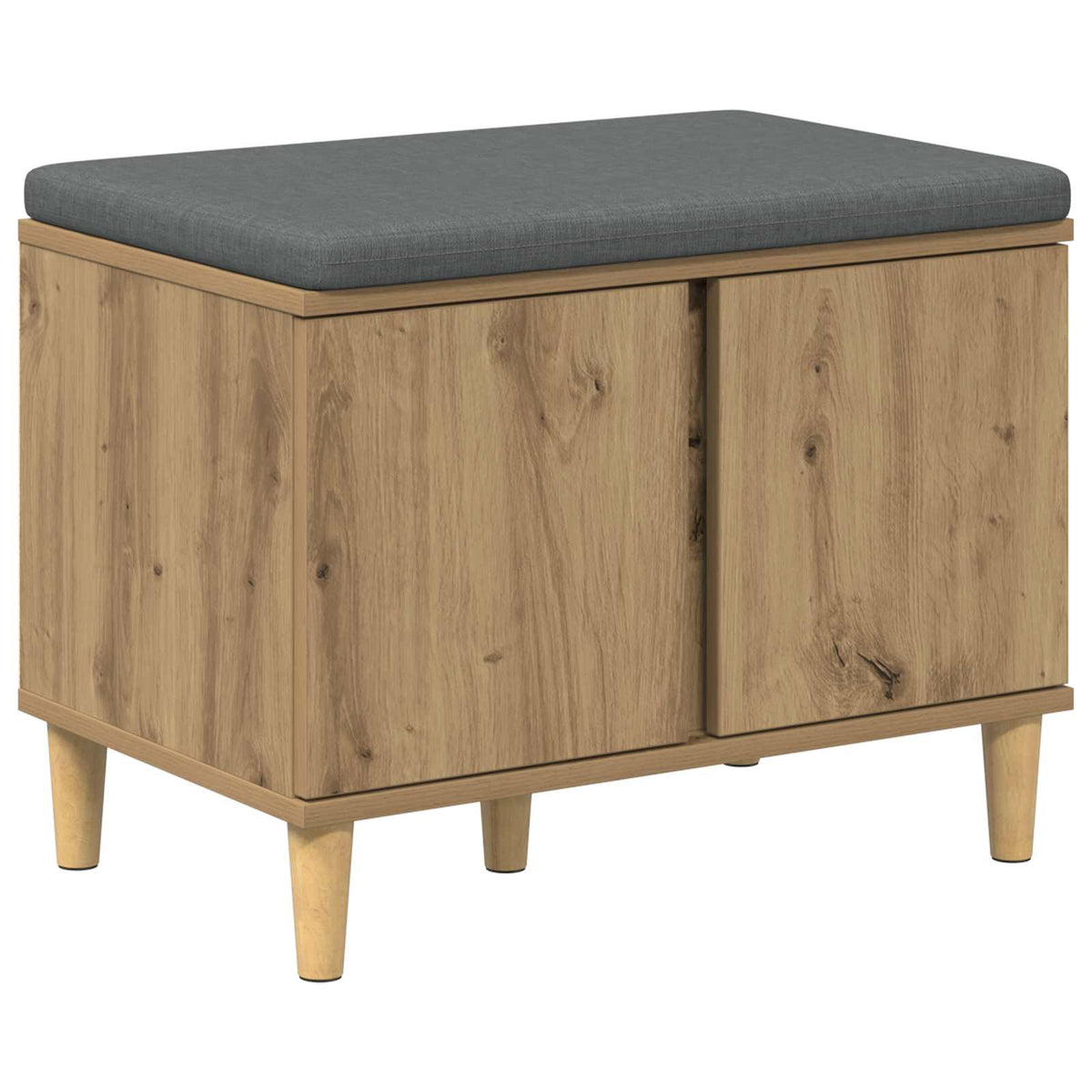 Panca per ingresso Rovere Artigianale 60 x 38 x 46 cm - homemem39