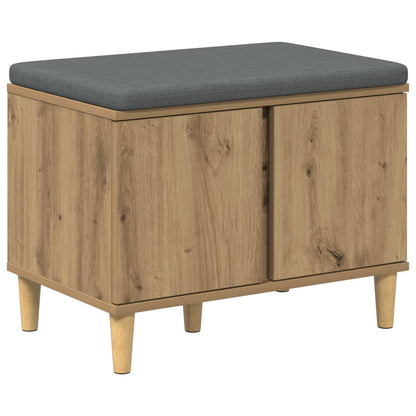 Panca per ingresso Rovere Artigianale 60 x 38 x 46 cm - homemem39